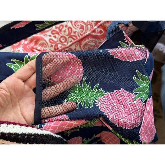 Simply southern pink and blue pineapple backpack - Picture 10 of 16
